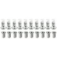 thumbnail image 1 of Destyer Locker Locks For Home Comes With 2 Keys Convenient To In Daily Life Silver Door 10pcs 25mm, 1 of 6