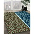thumbnail image 2 of Ahgly Company Indoor Square Patterned Plum Purple Area Rugs, 8' Square, 2 of 6