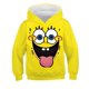 thumbnail image 1 of 2022 Children's Hoodie Printed Sweater New Fun Spongebob Squarepants Anime Theme Long Sleeve Shirts Boys And Girls Fashion Pocket Tops zhangyuxiang LED, 1 of 2