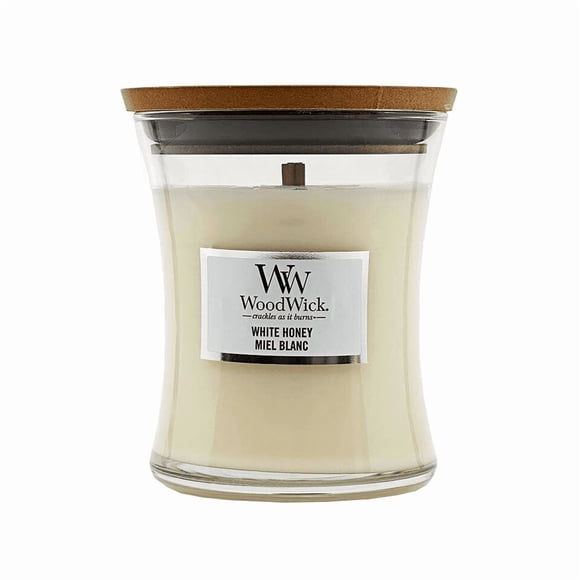 WoodWick - White Honey Medium Hourglass Candle