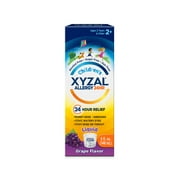 Xyzal Allergy Relief Children's Oral Solution Grape 5 Fluid Ounce Bottle