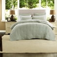 thumbnail image 3 of Sage Embroidered Cotton Bedding Sets Full/Queen AllSeason Comfort, 3 of 11