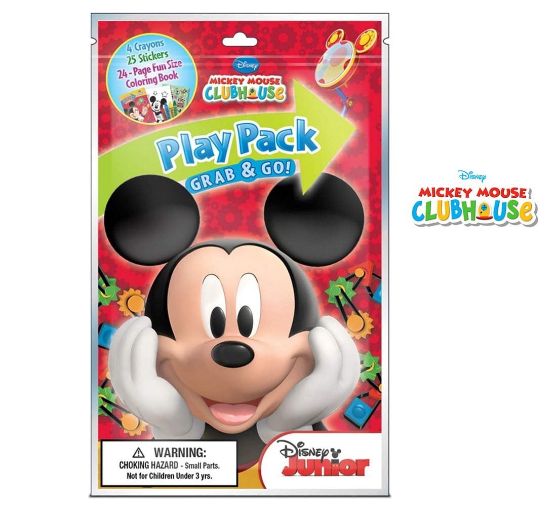 Download Disney Mickey Mouse Coloring Book Easy Grip Colorful Crayons Stickers Toys Games Play Packs Educational Fun Artistic Party Favors Travel Car Road Trip Camping Supplies Ultimate Activity Set Walmart Com