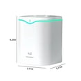 thumbnail image 3 of Humidifiers For Bedroom, Staron 2026 2L Large Room Cool Warm Mist Humidifier, Quiet 35dB Adjustable 360° Nozzle Oil Diffuser For Plants Desk Home, White, 3 of 6