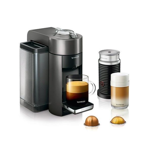 Vertuo Coffee and Machine De'Longhi with Aeroccino, Titan - Walmart.com