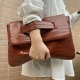 thumbnail image 5 of Large Capacity Crocodile Pattern Handheld File Bag with Storage Pouch for Office Use, 5 of 9