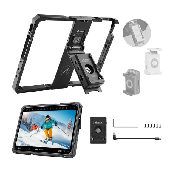 Jaula Ajustable de Aluminio Accsoon PowerCage II para iPad