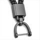 thumbnail image 5 of de Metal Tejido A Mano con Cuerda de , Colgante de Metal para Coche, Color Negro, 5 of 5