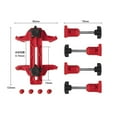 thumbnail image 4 of Gear Locking Tool Universal Camshaft Dual Cam Clamp Alignment Timing Belt Holder Red Brand New Car Repair Tool Timing Tool Sets, 4 of 10