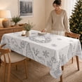 thumbnail image 2 of MMJ Christmas Coloring Table Cover DIY Activity Tablecloth, Washable Protective Cover for Holiday Party Table Christmas Decor 36x56in, 2 of 7