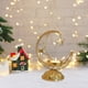 thumbnail image 4 of Uuowzo Crescent Metal Incense Furnace Gold Living Room Tabletop Incense Furnace Ornament Decoration Indoor Outdoor Christmas Decorations, Gold, 4 of 6