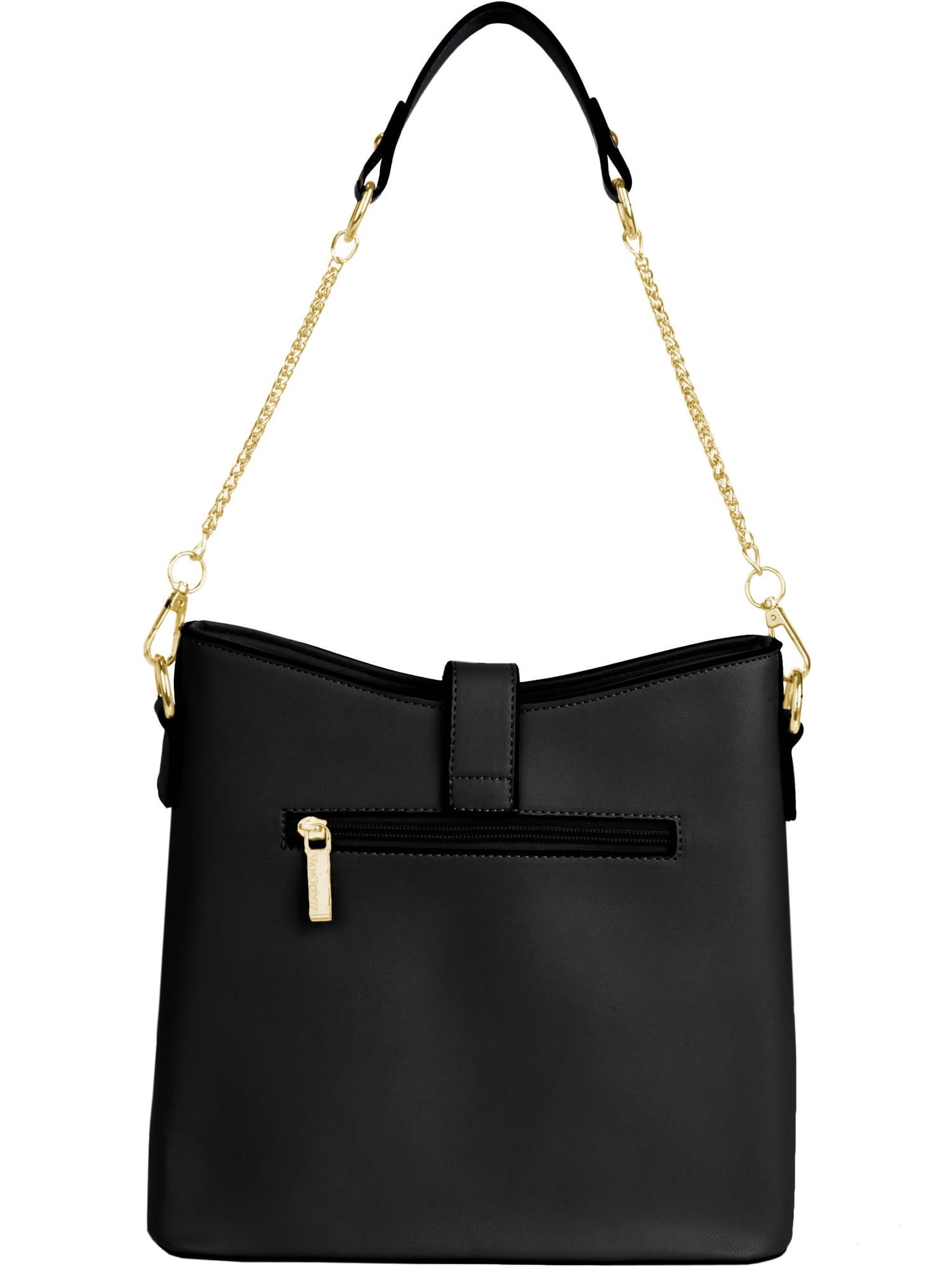 Women's Serena Leatherette Buckle Shoulder Bag