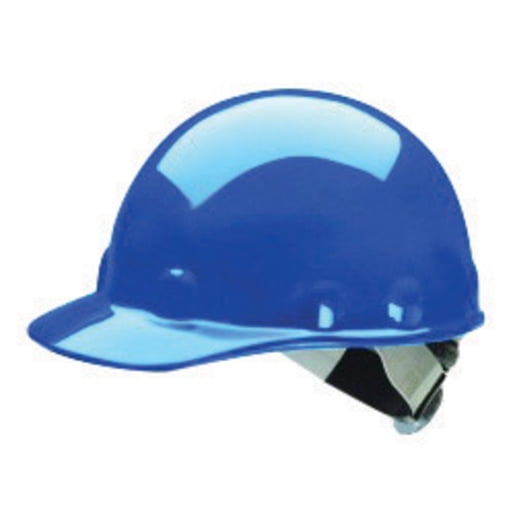 FibreMetal by Honeywell Blue E2 Thermoplastic Cap Style Hard Hat With SwingStrap 3S 8 Point