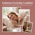 thumbnail image 2 of Unique Bargains 1 Pack Pillowcase Soft Cooling Polyester Breathable Cover ["20\"x48\""] Apricot, 2 of 3