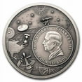 thumbnail image 2 of 2024 Cook Isl. 2 oz Silver Historic Instruments; Armillary Sphere, 2 of 4