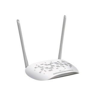 TP-Link Wireless N300 2T2R Access Point, 2.4Ghz 300Mbps, 802.11b/g/n,  AP/Client/Bridge/Repeater, 2x 4dBi, Passive POE (TL-WA801ND),White