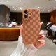thumbnail image 2 of Yumupife Funda Compatible Con Iphone 16 Plus Lindo Diseño De Patrón De Cuadros Para Niñas Mujeres Silicona Suave Protectora A Prueba De Golpes Diseñado Para Iphone 16 Plus Funda-Marrón, 2 of 5