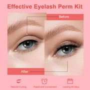 ICONSIGN Lash Lift Kit Eyelash Perm Set Semi-Permanent Eyelash Perming Curling Kit with Lift Pads Cleaning Tool