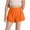 Orange, variant on LLYwey Girls Athletic Shorts with Zipper Pockets - High Waisted Running Shorts - Workout Gym Sports Active Short for Kids Soccer Basketbal Elastic Waist Pull on Short Pants, Style-21, Pinky, 6T