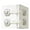 Gray, variant on 4-Piece Multi-Purpose Child Safety Lock Set: Baby Safety Locks for Drawers, Refrigerators, Cabinets, and Toilets with Finger-Pinch Protection White