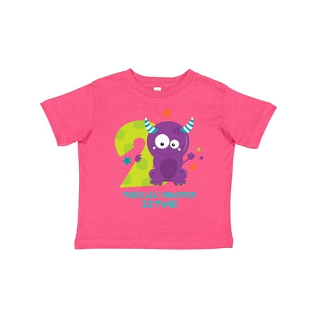 

Inktastic Monster 2nd Birthday Gift Toddler Boy or Toddler Girl T-Shirt