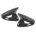 thumbnail image 2 of Par de tapas protectoras para espejo retrovisor, estilo de bocina, aptos para MK7/MK7.5 GTD R 2013-2020, estilo de fibra de carbono Jadeshay A, 2 of 8