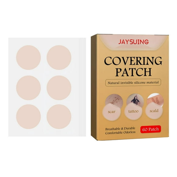 60x up Sticker Colored Invisible Skin Blemish Cover Scars for Slight Scratch Bruises