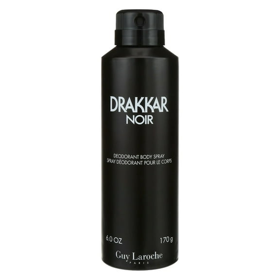 Guy Laroche Drakkar Noir Body Spray for Men, 6 oz
