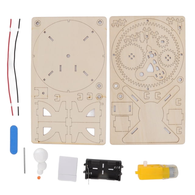 Juguete De Movimiento De Planetas De Bricolaje, Madera Compuesta Manos En Habilidades Imaginación DIY Sol Luna Tierra Juguete Creatividad Cultivar Interés Para La Familia Para YLSHRF Children DIY Planets Toy