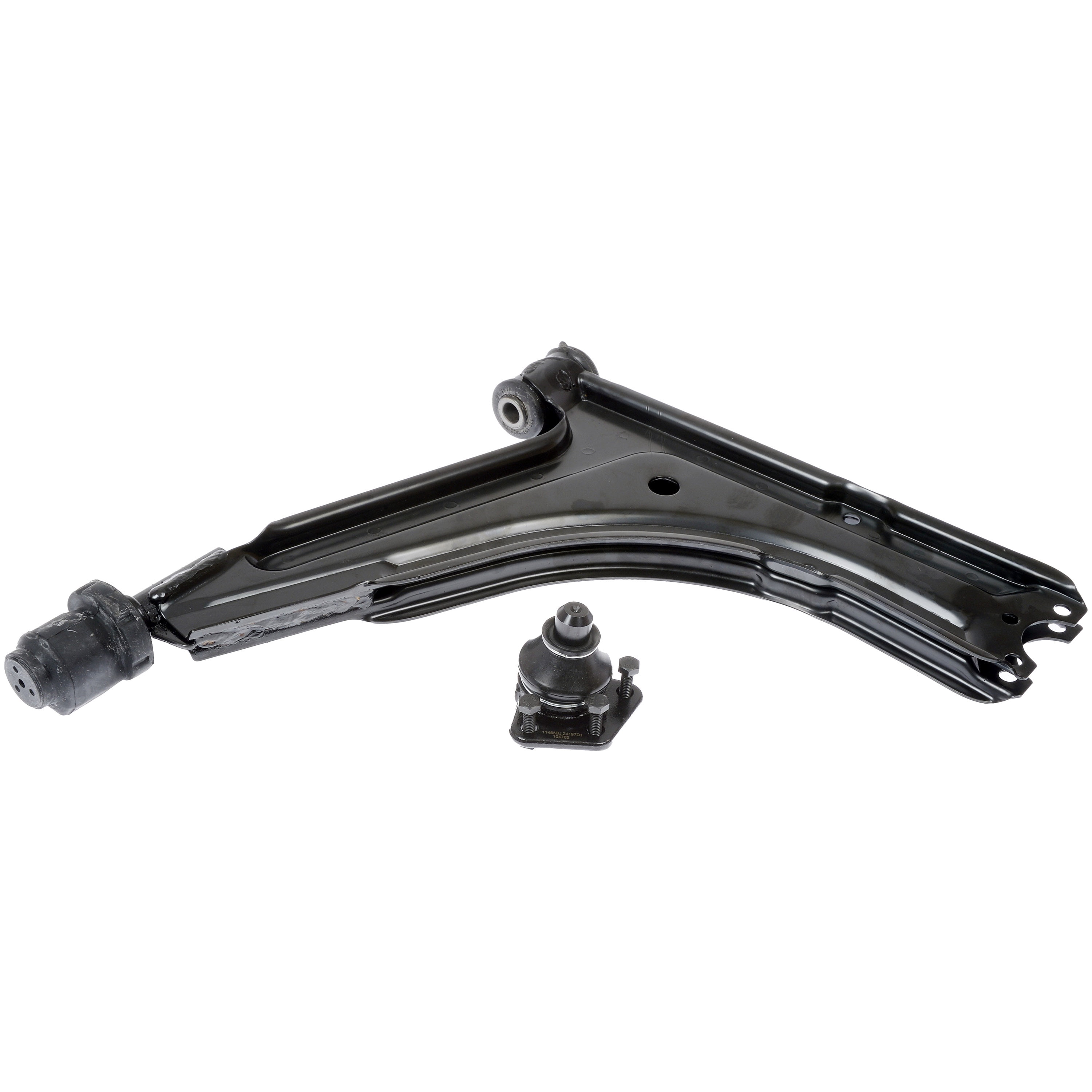 Dorman 521-584 Front Lower Suspension Control Arm for Specific Porsche / Volkswagen Models, Black Fits select: 1975-1984 VOLKSWAGEN RABBIT, 1983-1985 PORSCHE 944