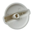 thumbnail image 5 of BQLZR Oven Range Burner Replacement Part Knob White Plastic WB03T10282, 5 of 5