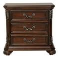 thumbnail image 2 of Liberty Furniture Industies, INC Messina Estates 3 Drawer Night Stand in Cognac, 2 of 8