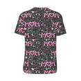 thumbnail image 2 of Daiia Lovely Mom Ever Mens Baseball Jersey Button Down Shirts Short Sleeve Sports Uniforms-X-Large, 2 of 9
