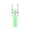Green, variant on Colorful Magnetic Hand - Cranked Spinning Toy with Luminous Track