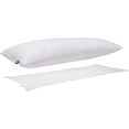 thumbnail image 2 of Quilted White Goose Feather Body Pillow - 48", 2 of 8