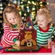 thumbnail image 1 of Bolsas de regalo navideñas para niños | Bolsas de dulces con cordón de Papá Noel, muñeco de nieve y reno | Bolsas reutilizables grandes de 20 x 22 cm para dulces y pequeños obsequios., 1 of 4
