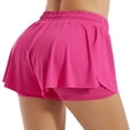 thumbnail image 7 of cfhntfmh 2 in 1 Athletic Shorts for Women Summer Biker Running Shorts High Waisted Gym Workout Shorts with Drawstring, 7 of 7