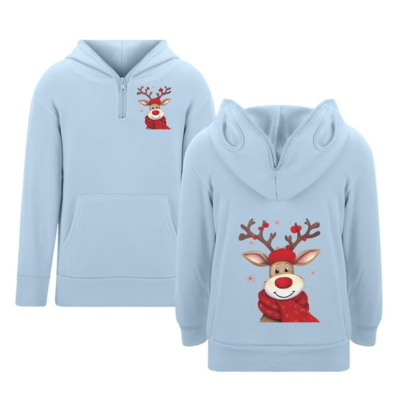 Chandail à Capuche Imprimé pour Garçons avec Fermeture Éclair, Illets et Poche, Vêtements Décontractés pour Enfants, Chandail en Molleton pour Tout-Petits, Vêtements d'Hiver pour Bébés, Grand Chandail à Capuchon pour Garçons, Vêtements pour Adolescents, Fruits, Taille Complète