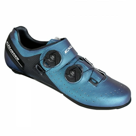 

Exustar SR446 Road Shoe US 10 / EU 43 Metallic Blue Clipless 43