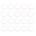 thumbnail image 1 of Miangastore Jewellery Making Heart Shaped Catcher Rings 10Pcs 6.3X6.3X0.2In, 1 of 8