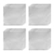 thumbnail image 1 of 100 piezas de envoltorios de caramelos de papel de aluminio, envoltorios de chocolate de 6 x 6 pulgadas, papel de aluminio (plateado, cáscara de naranja), 1 of 6