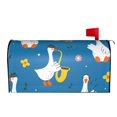 thumbnail image 3 of Fotbe Cartoon Goose Mailbox Covers Post Letter Box Cover Garden Decor Standard Size-25.5x21 in, 3 of 9