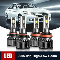 BSBSDJB LED Headlight Bulbs 9005(HB3) High Beam H11 Low Beam for Honda Accord Sport 2017-2016