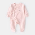thumbnail image 2 of 3-6 Months Infant One-Piece Romper Baby Casual Long Sleeve Bodysuit Toddler & Infant Boy's Girl's Comfortable Clothing Pink Newborn Gift, 2 of 3