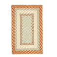 thumbnail image 1 of Colonial Mills Rug MG29R048X048R Montego - Tangerine 4 ft. square Braided Rug, 1 of 1
