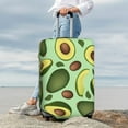 thumbnail image 4 of Wukai Avocado With Seeds Elastic Luggage Cover: Personalized Protection for Your Suitcase - Fits 19~29-inch, Washable & Durable Travel Companion-Small, 4 of 8