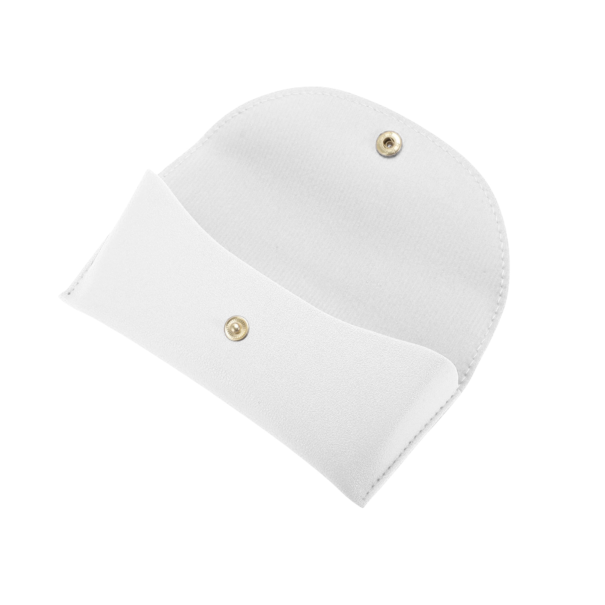 Unique Bargains Stylish Lightweight Eyeglass Cases for Daily Use 6.3"x2.6"x1.5" White