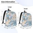 thumbnail image 4 of Rocae Animals Travel World Map for Durable Canvas Backpack Leisure Large Bag Travel Rucksack Multi-function Backpack Medium, 4 of 8