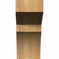 thumbnail image 2 of 3 1/2"W x 8"D x 8"H Monterey Smooth Corbel, Western Red Cedar, 2 of 9
