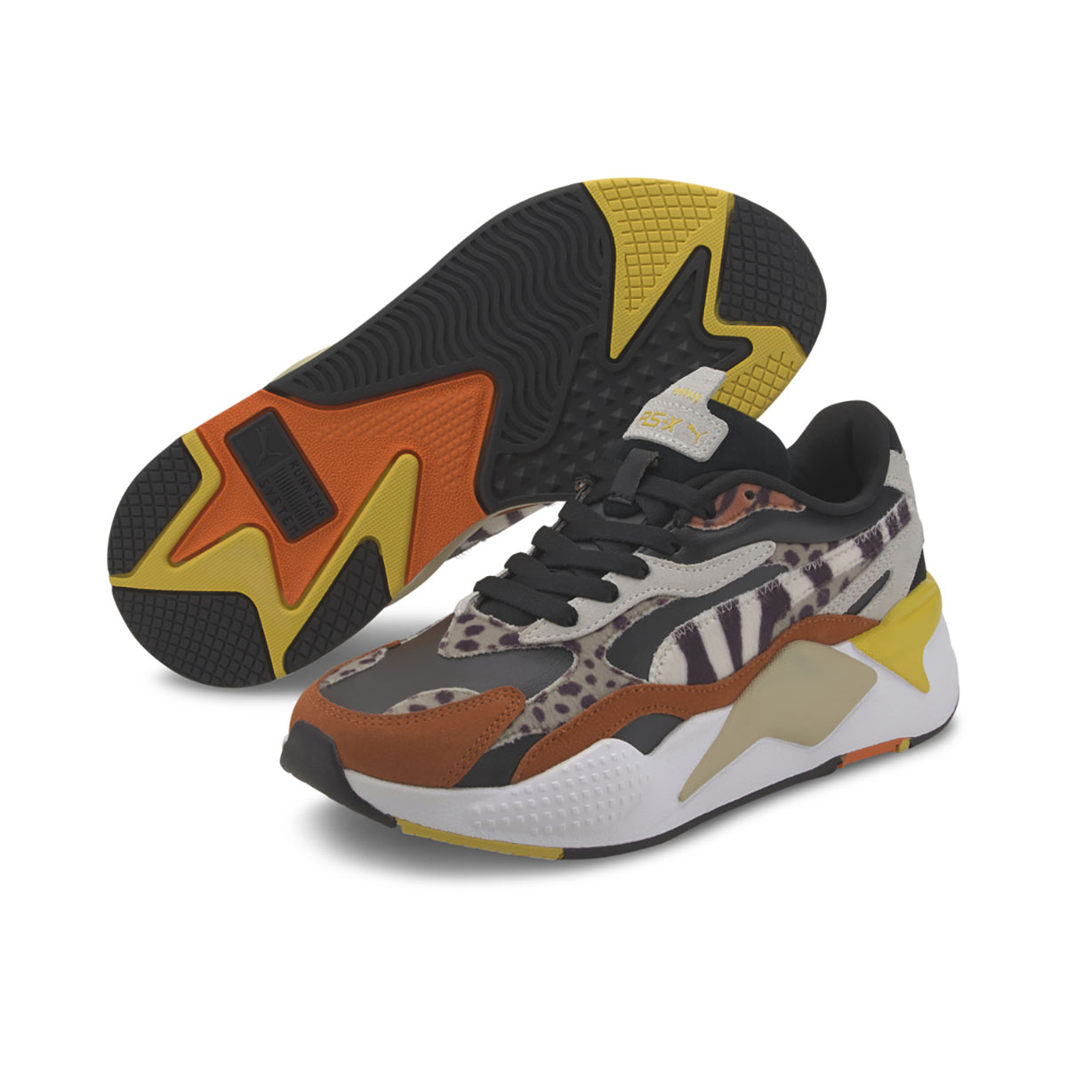 PUMA Women's RS-X3 Wildcats Black/Rust Sneakers 37395302 | Walmart Canada
